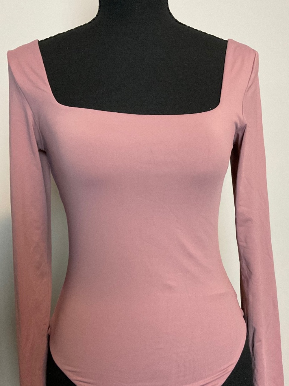 Dusty rose QINSEN  bodysuit top